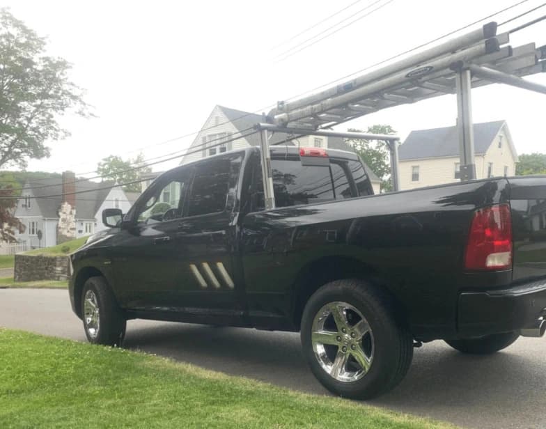 Fleet vehicle cleaning service being performed by Broadview Heights Power Washing in Broadview Heights